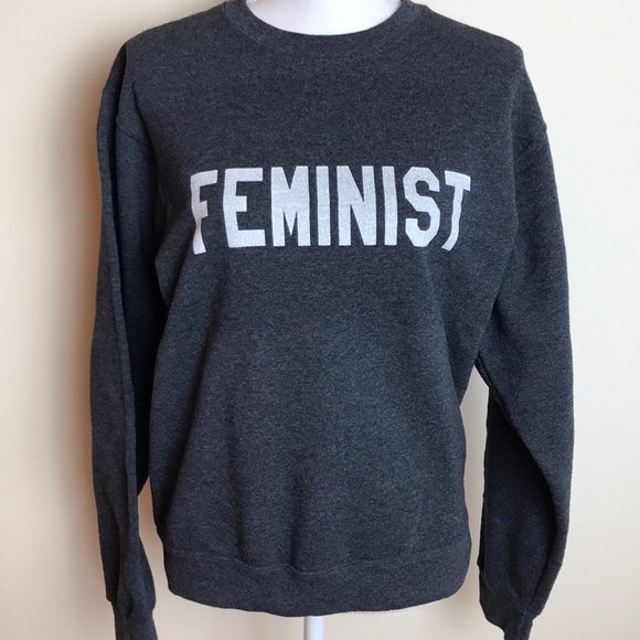 Jerzees Tops - Feminist says it all! Wear it with pride💪🏻